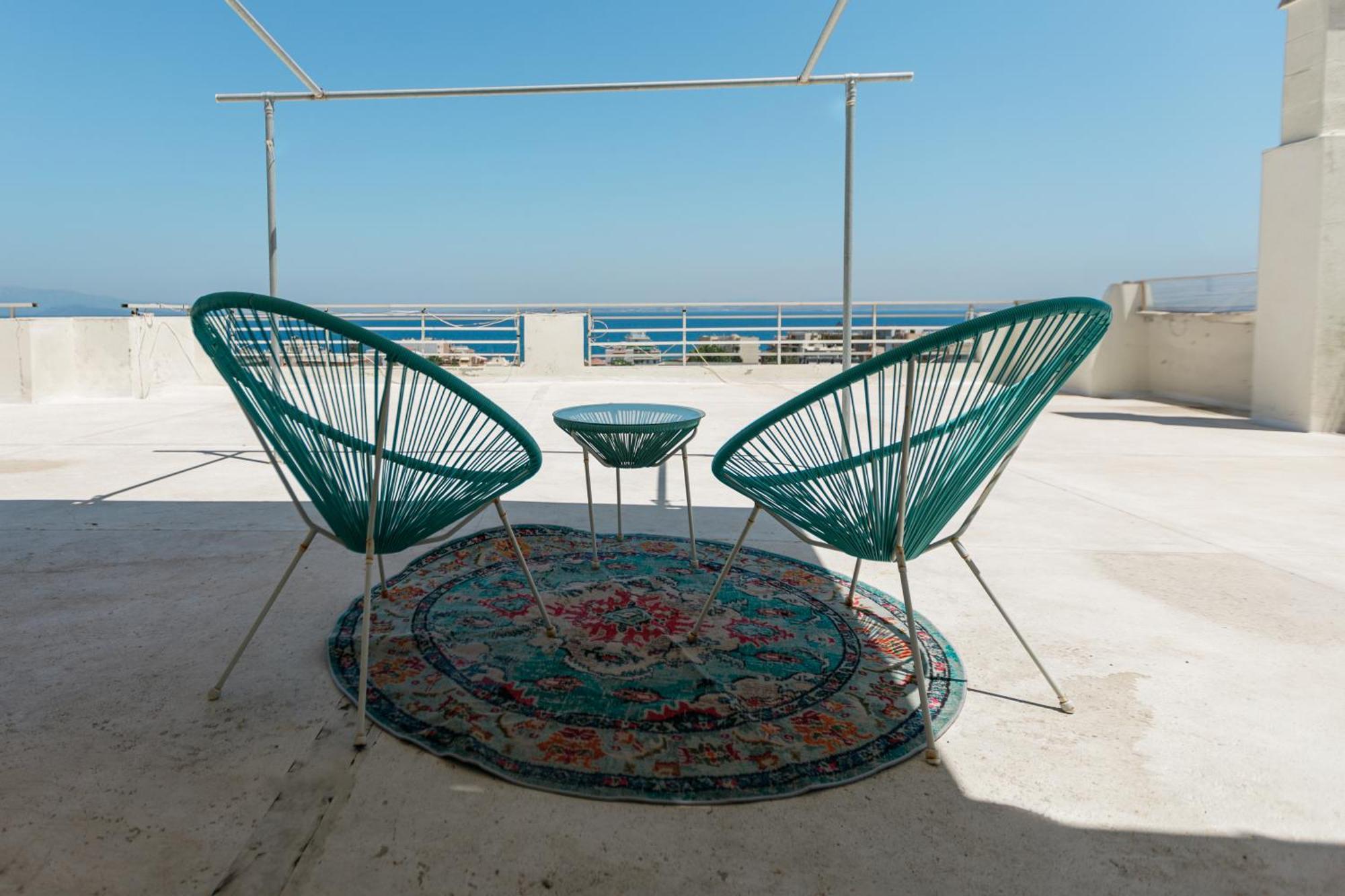 Panoramic Penthouse Quios Exterior foto